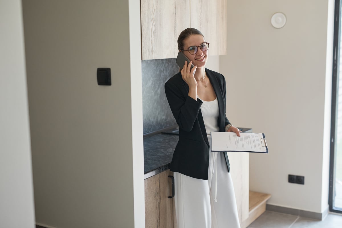 Homeowner Calling A Handyman