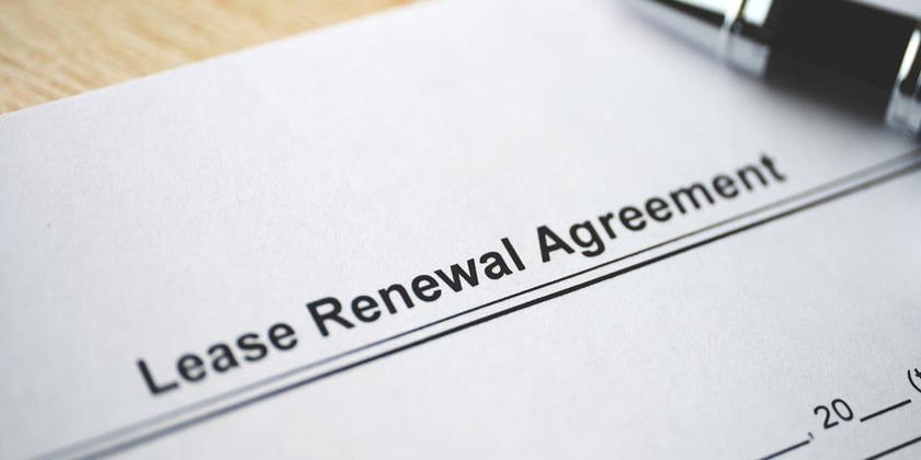 Legal document Lease Renewal
