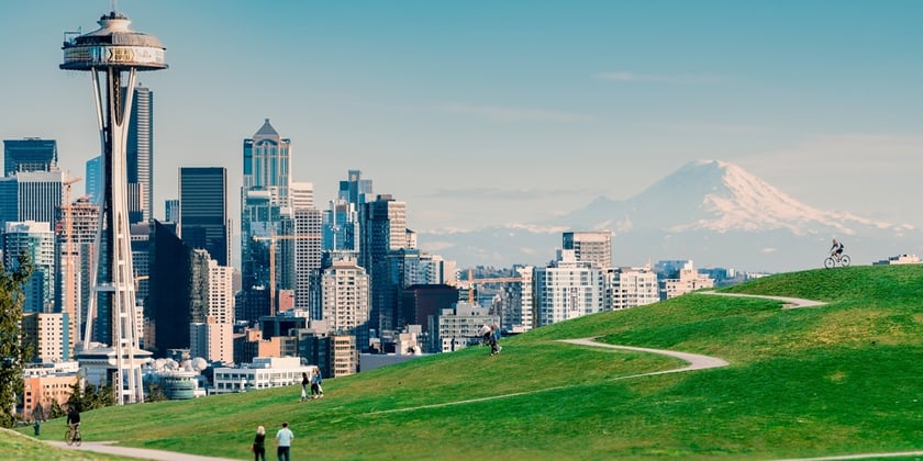 Seattle summer view