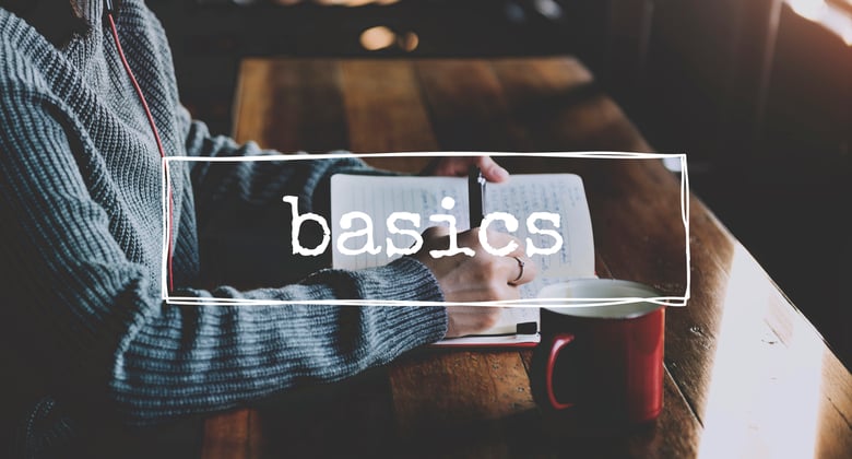 The word basic spelled out