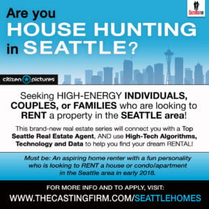 house hunting in Seattle flyer