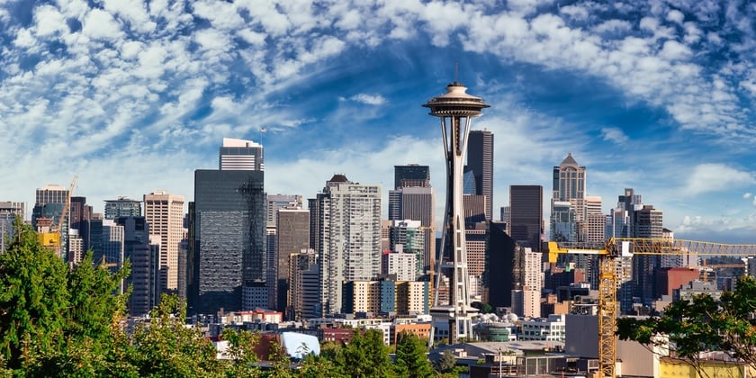 Seattle City Skyline, Washington