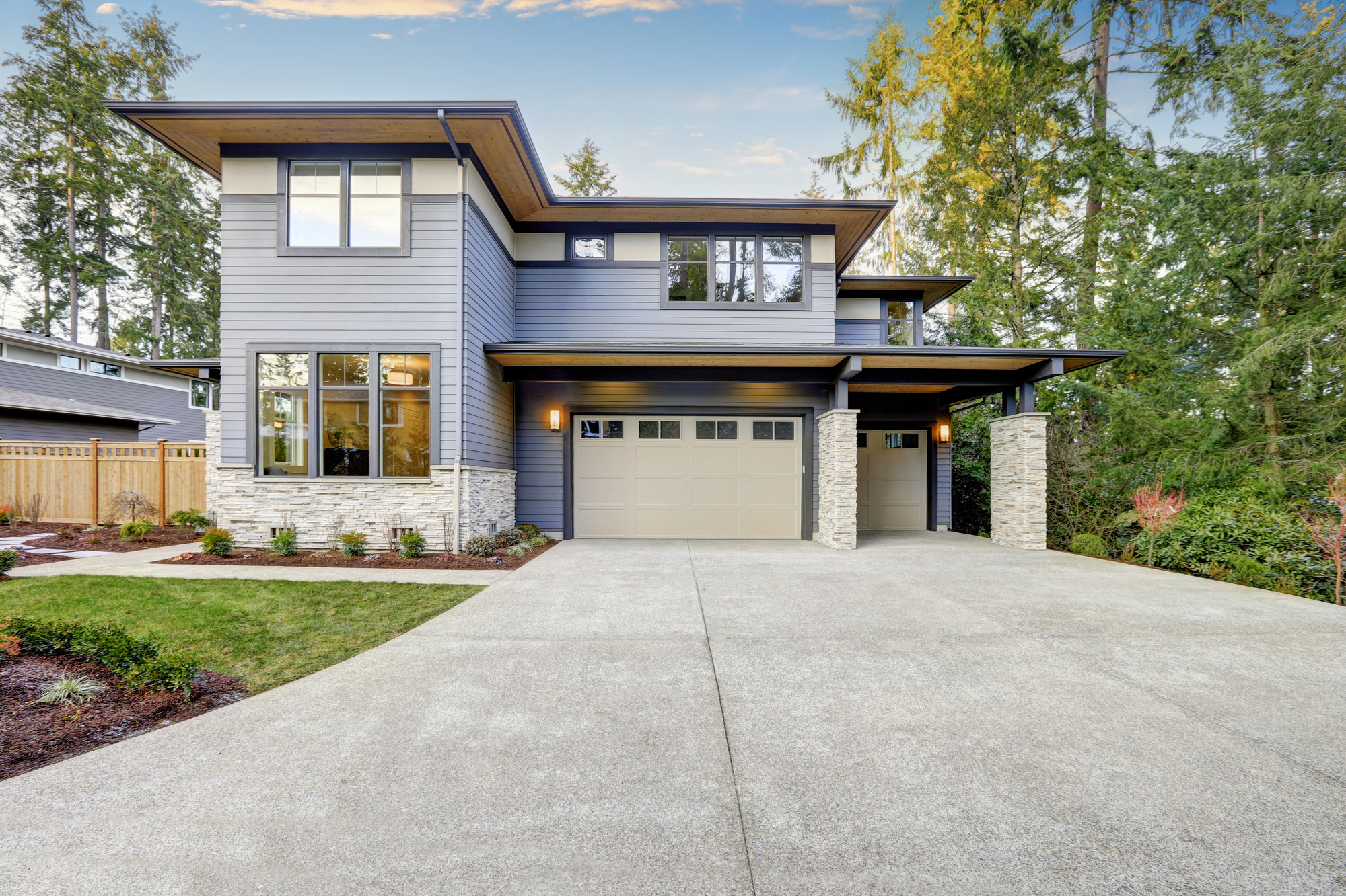 Luxurious new construction home in Bellevue, WA