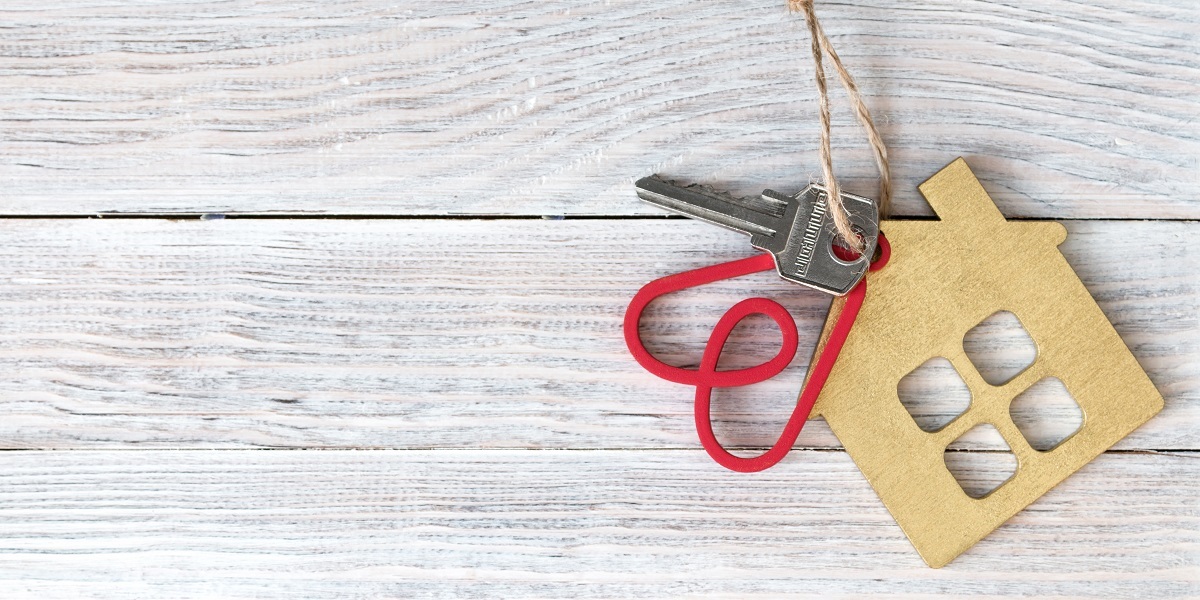 key to an Airbnb hosted rental