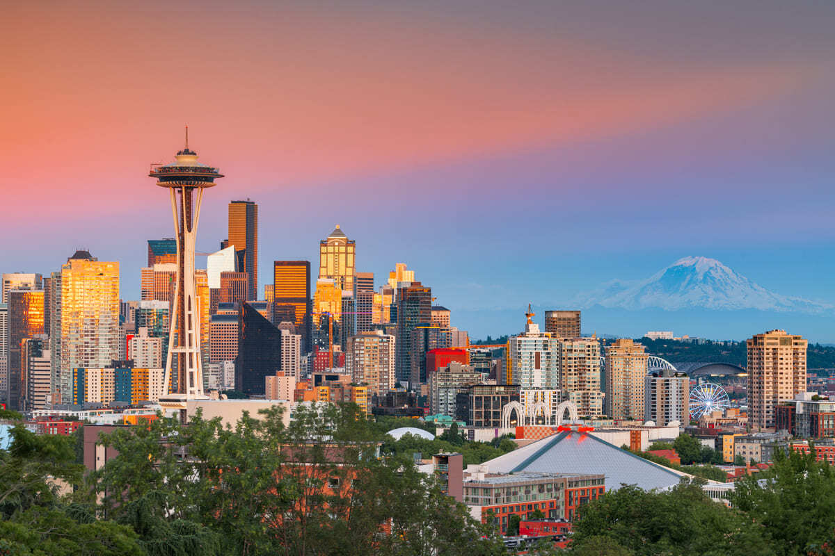 Seattle, Washington skyline.