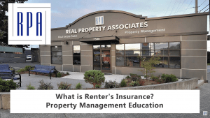 What is Renter’s Insurance? Seattle Property Management Education